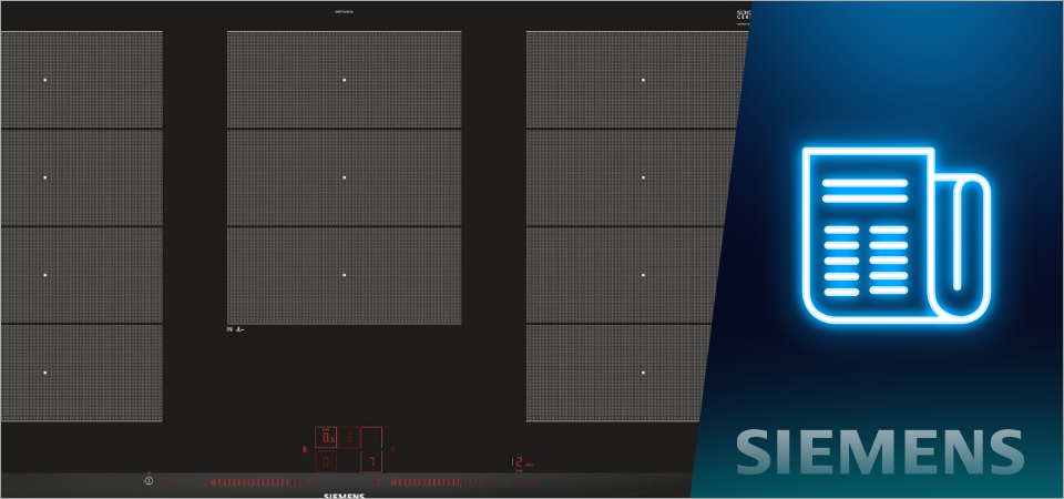 Преимущества варочных панелей Siemens с зоной FlexInduction