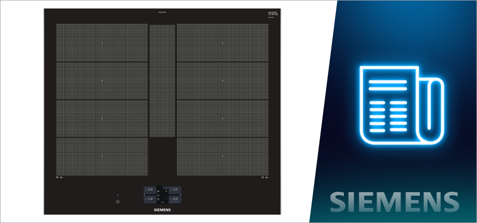 Индукционные варочные панели Siemens: новые технологии для свободы творчества