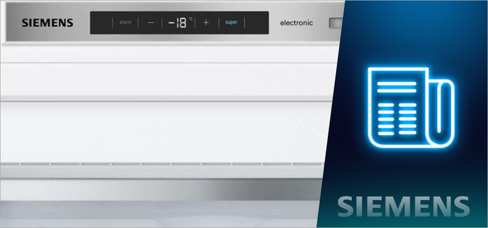 Ошибки холодильников Siemens