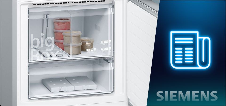 Новые холодильники Siemens 2022 года