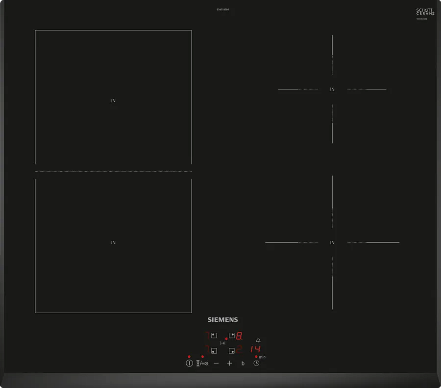 Индукционная варочная панель Siemens ED 651 BSB6E preview 1