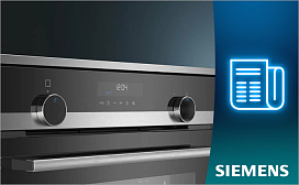 Как установить часы на духовом шкафу Siemens