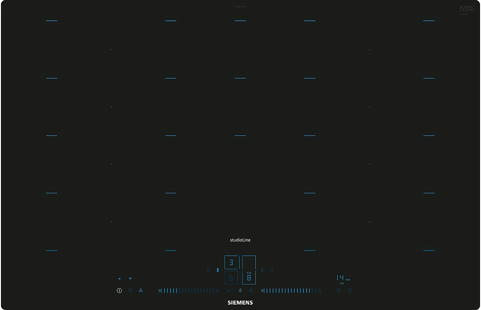 Индукционная варочная панель Siemens EX808LYV5E фото 1 Индукционная варочная панель Siemens EX808LYV5E preview 1