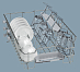 Купить Посудомоечная машина Siemens SR 64E006 RU preview 3