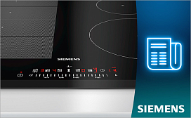 Управление варочной панелью siemens