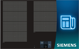Варочные панели Siemens с сенсором варки